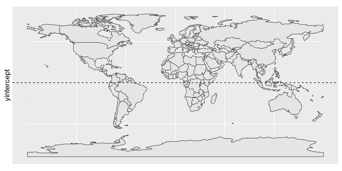 Our first sf() map