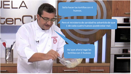 Cocinero experto en probabilidades.