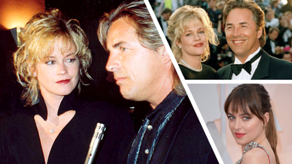 Dakota Johnson (50 sombras de Grey), hija de Melanie Griffith y Don Johnson, famosos actores de los años 80.