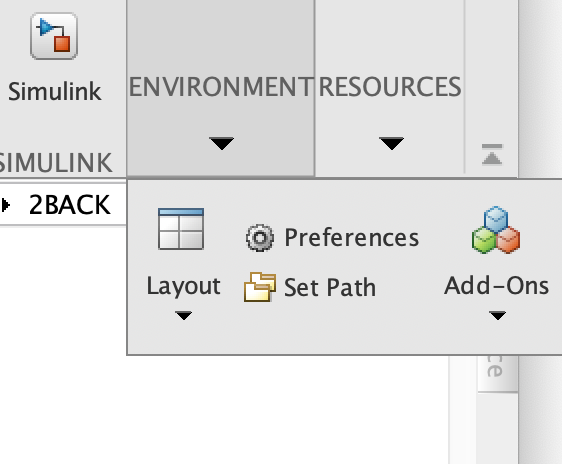 `Environment > Set Path`