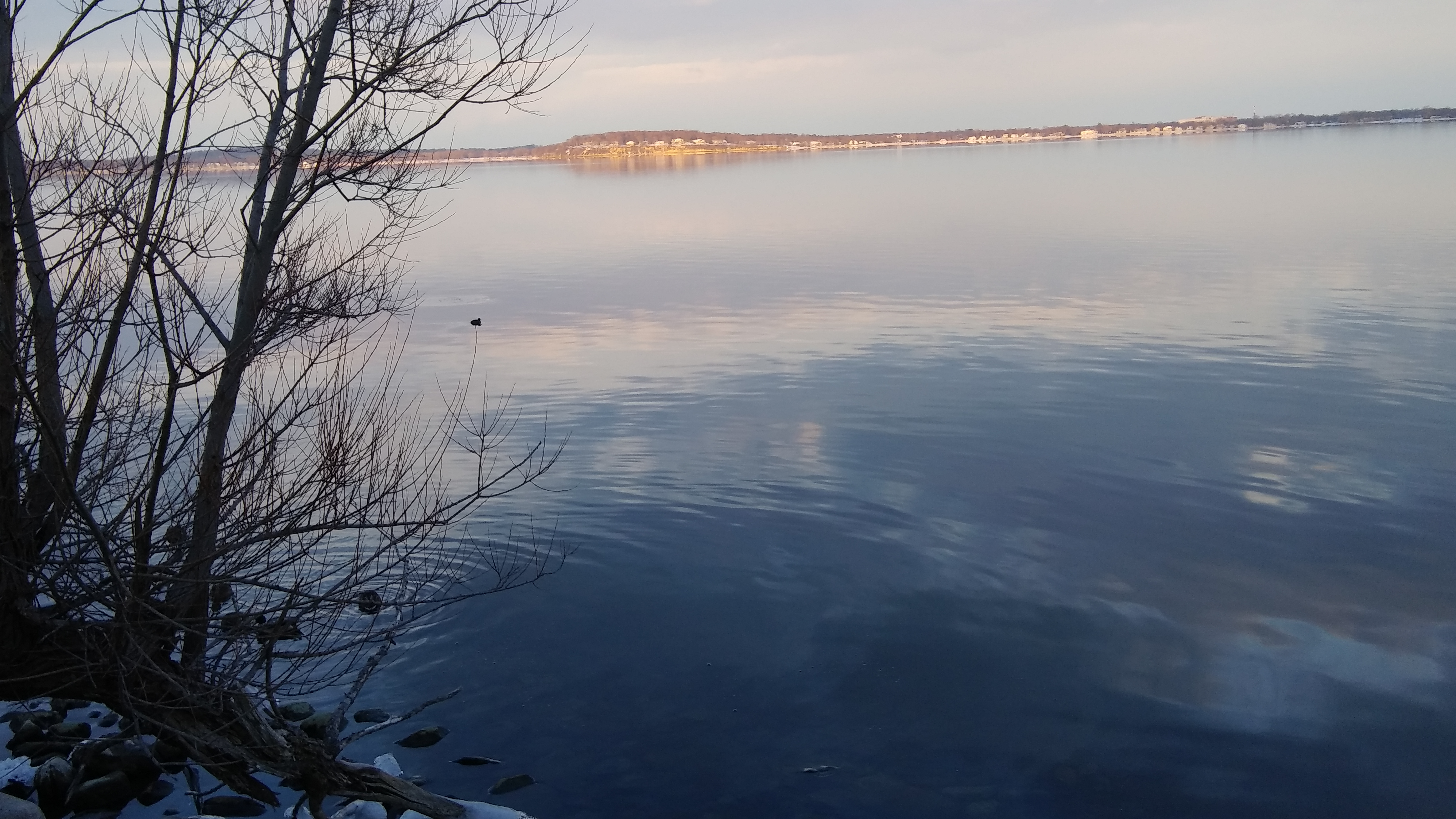 Maple Bluff 2020-12-17 Maple Bluff from Picnic Point on December 17, 2020