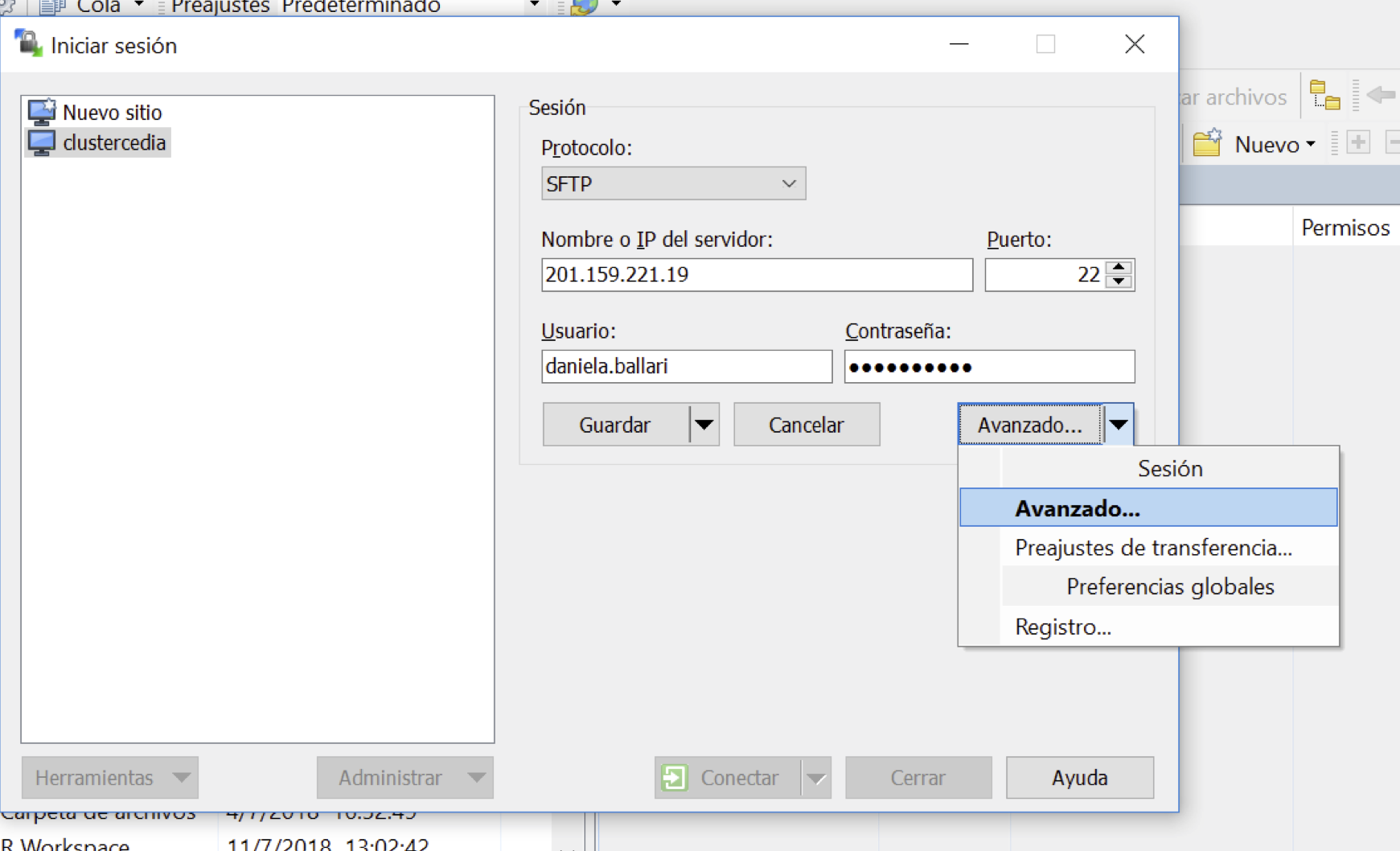 “WinSCP”