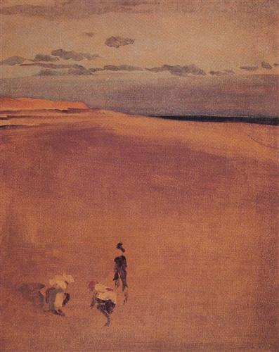Beach At Selsey Bill The Beach at Selsey Bill (1865) James McNeill Whistler