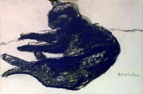 Black Cat Black Cat (XIX-XX cent) Theophile Steinlen
