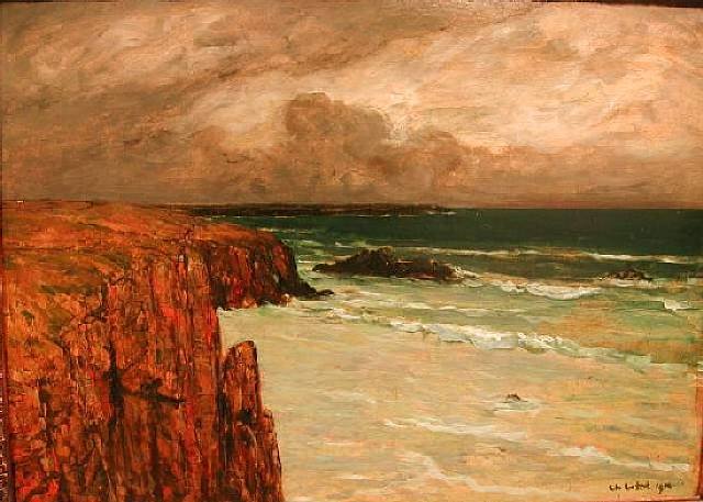 Brittany Sea Landscape in Brittany (1912) Charles Cottet