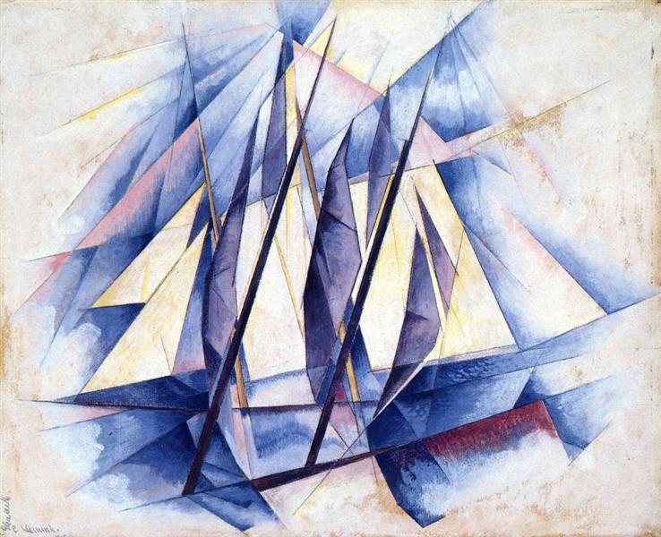 Sail Sail: In Two Movements (1919) Charles Demuth