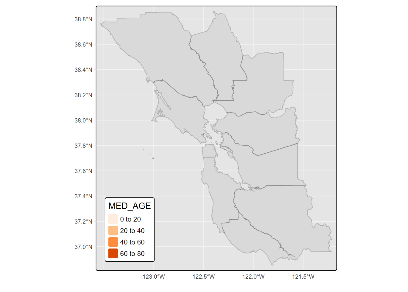 tmap fill colored by variable