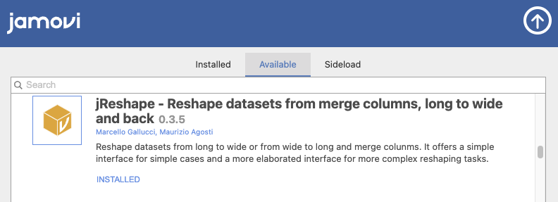 โมดูล jeRshape