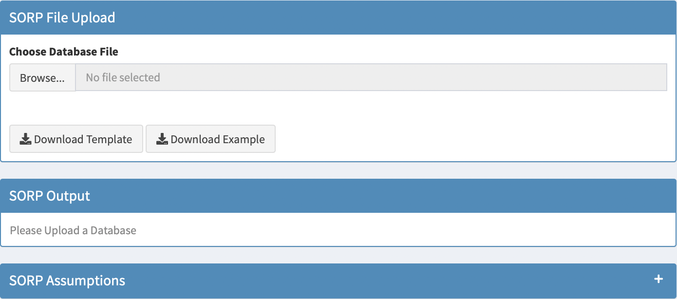 Before Importing Example File